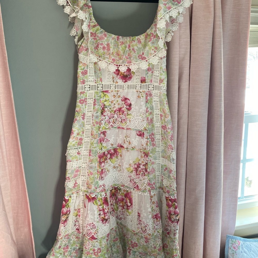 new with tags love shack fancy dress
